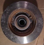 Disc Brake Rotor and Hub Assembly - Motorcraft rotor and bearings, part #8C22-1102-A{BRRF7}